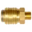 YATO Pneumatický rýchlospojka 1/4" mosadz
