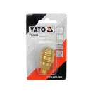 YATO Pneumatický rýchlospojka 1/4" mosadz