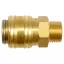 YATO Pneumatická rýchlospojka 3/8" x 1/4" mosadz
