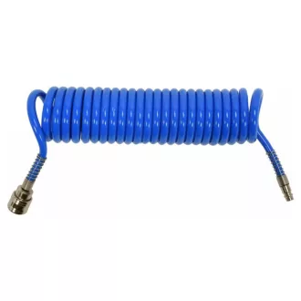   YATO Pneumatická hadica (špirála) s rýchlospojkou 5,5 x 8 mm x 5 m