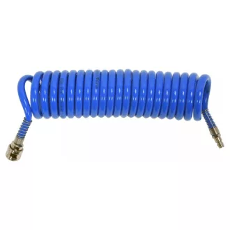   YATO Pneumatická hadica (špirála) s rýchlospojkou 8 x 12 mm x 5 m 1,2 MPa