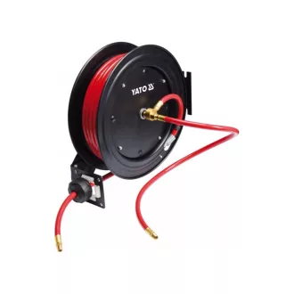   YATO Automatický navijak pneumatických hadíc 9,5 mm x 15 m