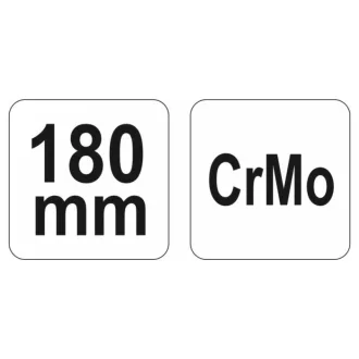 YATO Kliešte s kladivovým zahnutím 180 mm CrMo