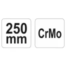YATO Samozatvárací kliešte 250 mm CrMo