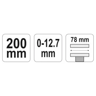 YATO Ploché samouzamykacie kliešte 200 mm
