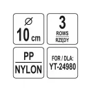 Kefa YATO 100 mm YT-24980 na čistič potrubia