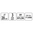 Kefa YATO 200 mm YT-24980 na čistič potrubia