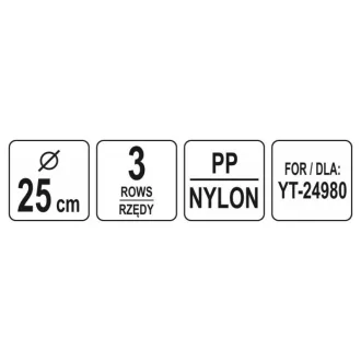 Kefa YATO 250 mm YT-24980 na čistič potrubia
