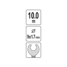 YATO Špirála na čistenie rúr 10 m/9 mm