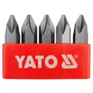 YATO Sada bitov 5 kusov PH2 36 mm (pre YT-2800, YT-2801) CrV