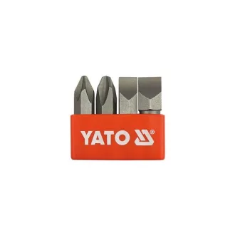   YATO Sada bitov 4 kusy PH2-PH3 36 mm (pre YT-2800,YT-2801) CrV