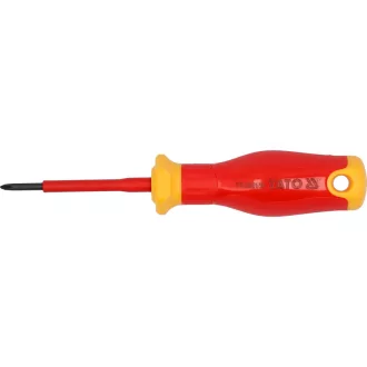   YATO Skrutkovač PH0 x 60 mm s izoláciou do 1000 V, tenký dizajn