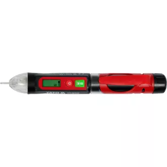   YATO Phase finder bezdotykové meranie 12-1000 V s izolovaným LCD displejom