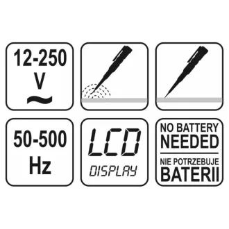 Digitálny voltmeter YATO