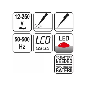 Digitálny voltmeter YATO