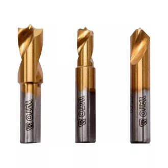 YATO Sada vrtákov pre bodové zváranie 6,5/8/10 mm 3 kusy