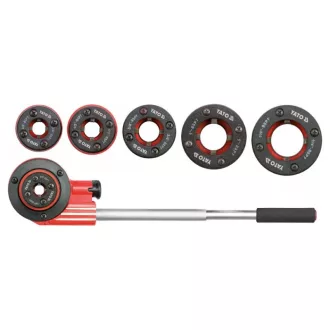   YATO Súprava na rezanie závitov rúr 7 dielna (1/4 - 5/4")