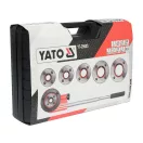 YATO Sada rezacieho nástroja pre rúrové závity 6 dielna (1/2"-2")