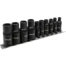 YATO Sada adaptérov pre závitové vrtáky, 10 dielna, 1/4", 3/8"