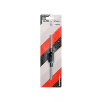   YATO Špirálový vrták s otáčajúcou rukoväťou M3-M10 180 mm