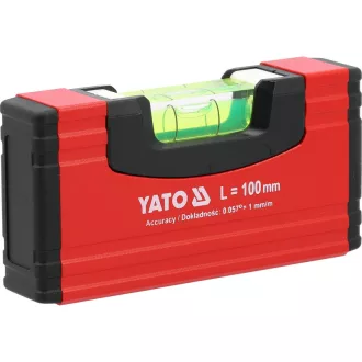 YATO Vrecková vodováha 100 mm