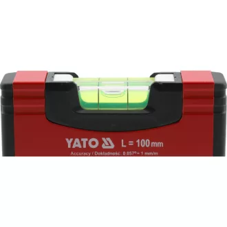 YATO Vrecková vodováha 100 mm