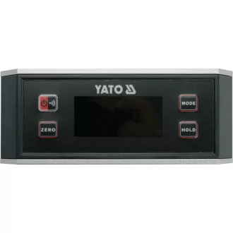 YATO Digitálny mini uhlomer a vodováha 150 mm