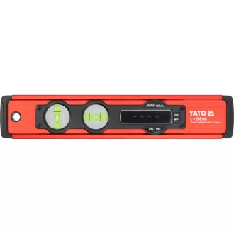 YATO Digitálna vodováha 268 mm s magnetom