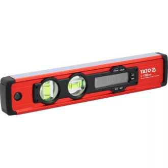 YATO Digitálna vodováha 268 mm s magnetom