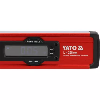 YATO Digitálna vodováha 268 mm s magnetom