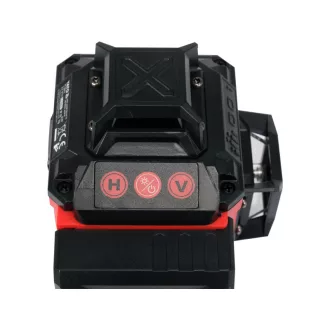   YATO 4D Samonivelačný laser, 16 línií, zelený, so stojanom