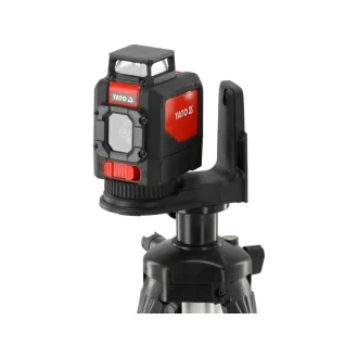YATO Krížový laser, zelený, so stojanom