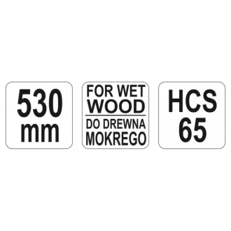 YATO Pílový kotúč na mokré drevo 530 mm