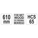 YATO Pílový kotúč na mokré drevo 610 mm