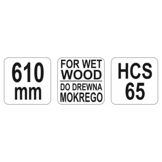 YATO Pílový kotúč na mokré drevo 610 mm
