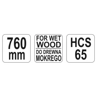 YATO Pílový kotúč na mokré drevo 760 mm