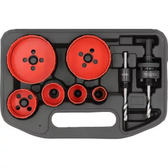 YATO Sada otváracích kruhov 8 dielov (22-73 mm) bimetal