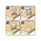 YATO Sada Forstnerových a zástrčkových vŕtacích korún 2 kusy 25 mm