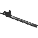 YATO Pílové listy pre saberskú pílu pre drevo 120 mm / 12 TPI (pre oblúkovo rezanie)