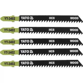   YATO Pílové listy pre dekopírovaciu pílu T8TPI 100/75 mm HCS (5 ks)