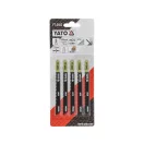 YATO Pílové listy pre dekopírovaciu pílu T8TPI 100/75 mm HCS (5 ks)