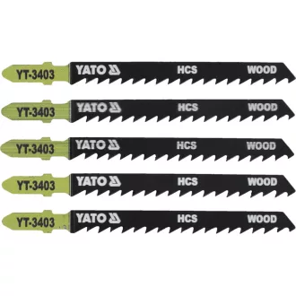 YATO Dekupírske pílovoé listy T6TPI 100/75 mm HCS (5 ks)