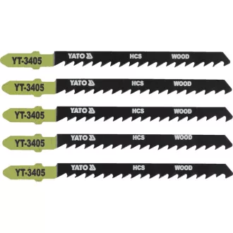 YATO Dekupírska píla T6TPI 100/75 mm HCS (5 ks)