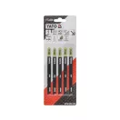 YATO Pílové listy pre dekupírovaciu pílu T13-8TPI 115/90 mm HCS (5 ks)