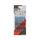 YATO Pílové listy na dekupír T8TPI 100/75 mm HSS (5 ks)