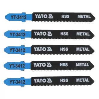   YATO Pílka na dekupír pre kov T-typ 21TPI 75/1,0 mm HSS (5 ks)