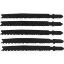YATO Pilový list na dekopírovací pílu pre kov, T uchopenie 24-10TPI 100/1,0 mm HSS (5 kusov)