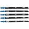 YATO Pílový list na dekupírovaciu pílu pre kovy s T-upínacím systémom 21TPI 130/1,0 mm HSS (5 ks)