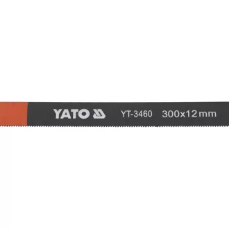 YATO ručný pílový list na kov 300 x 12 mm 24TPI (5 ks)