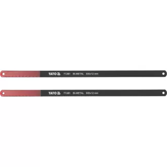   YATO pílový list ručný 300/12 mm 24TPI bimetal (M2+6150) (2 ks)